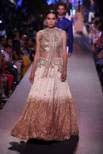 Model walks the ramp for Manish Malhotra Show at Lakme Fashion Week 2015 Day 1 on 18th March 2015